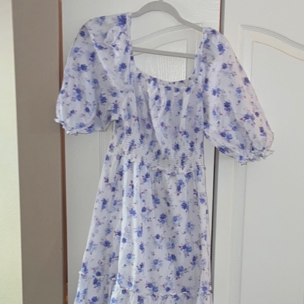 Love Shack Fancy floral maxi dress
